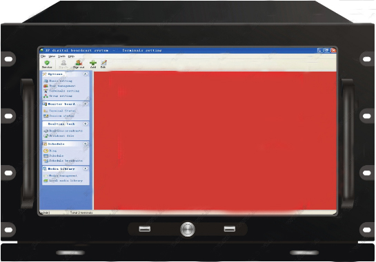 广播系统控制主机